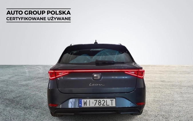 Seat Leon cena 89900 przebieg: 104000, rok produkcji 2021 z Trzciel małe 326